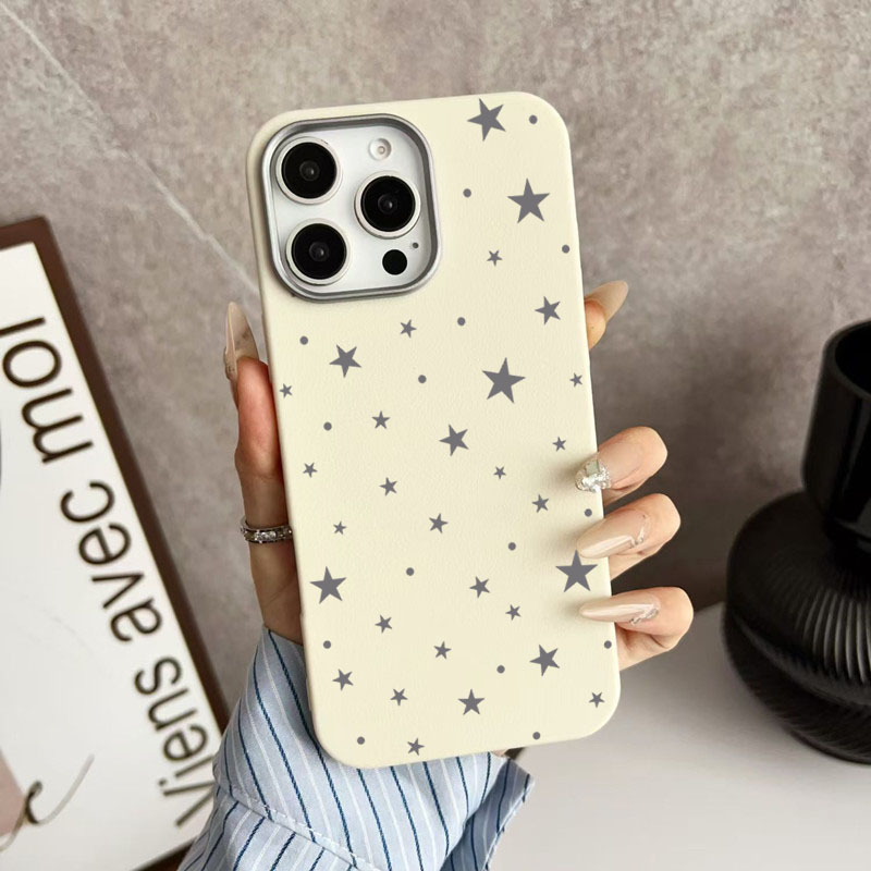 Phone Cases Galaxy A16 5G - Ins Korean Full Screen Gray Stars