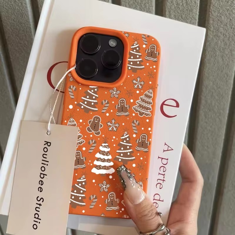 Phone Cases Xr Iphone - Cartoon Christmas Tree Snowflakes Phone Case