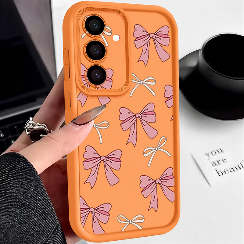 Bow Tie Silicone Case For Sams - Phone Cases Galaxy A16 5G review and price