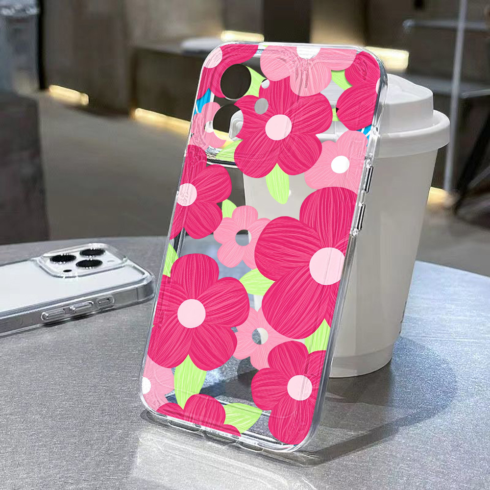 Colorful Flower Clear Phone Ca - Phone Cases Xr Iphone review and price