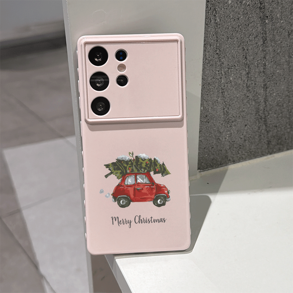 Red Car Christmas Tree Illustr - Phone Cases Xiaomi 15 review and price