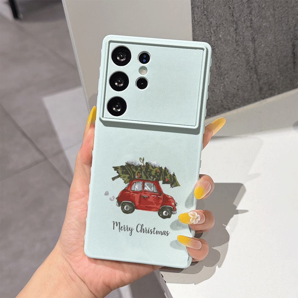 Red Car Christmas Tree Illustr - Phone Cases Xiaomi 15 review and price