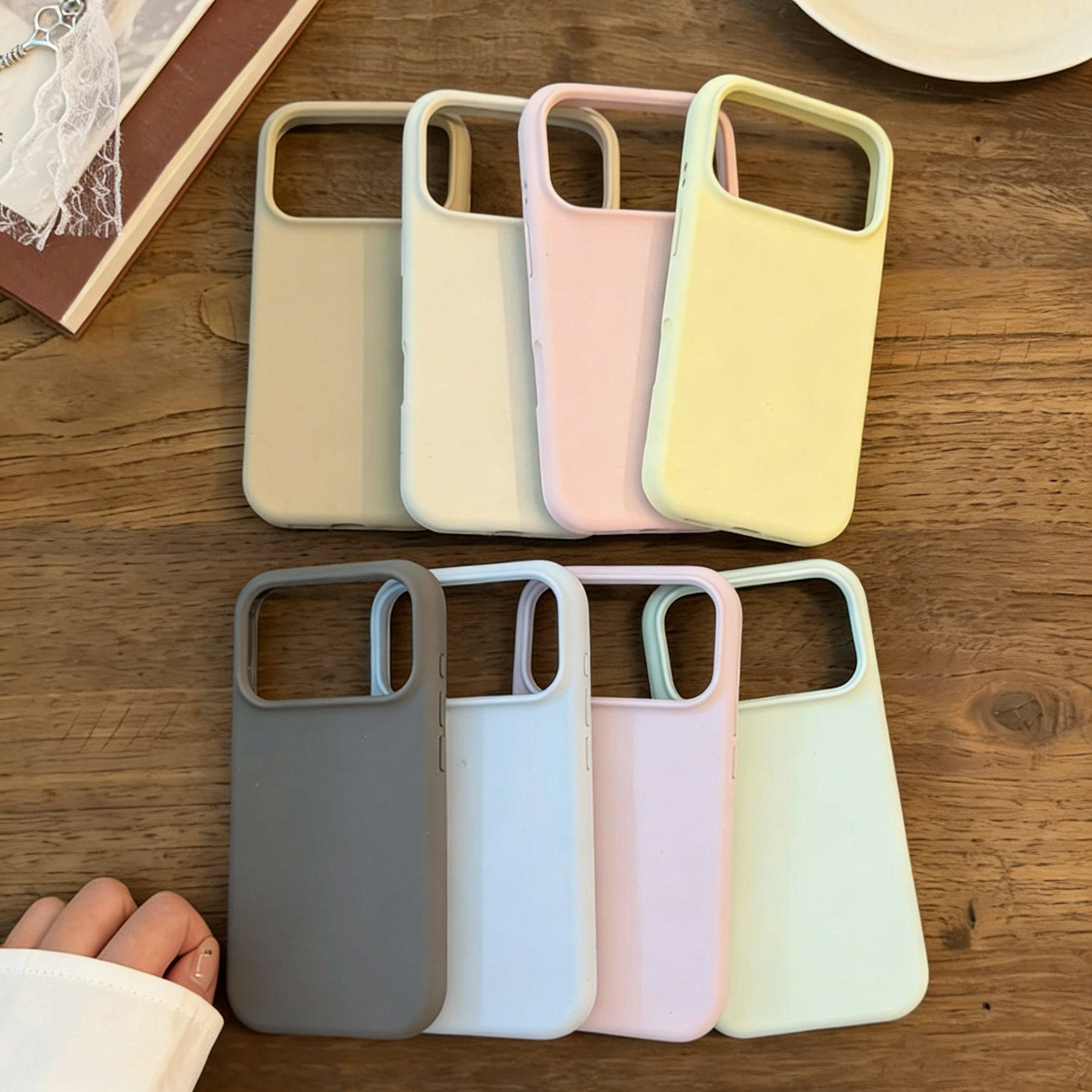 Minimalist Solid Color Frosted - Phone Cases For Iphone 16 review and price