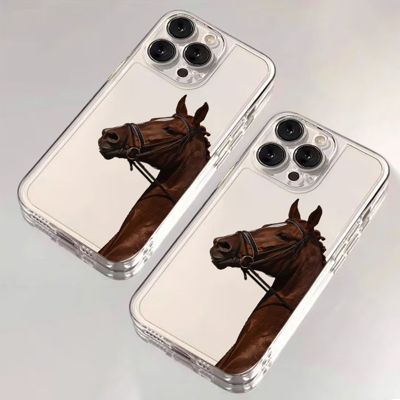 Animal Horse Soft Phone Cover  - Phone Cases Xr Iphone review and price