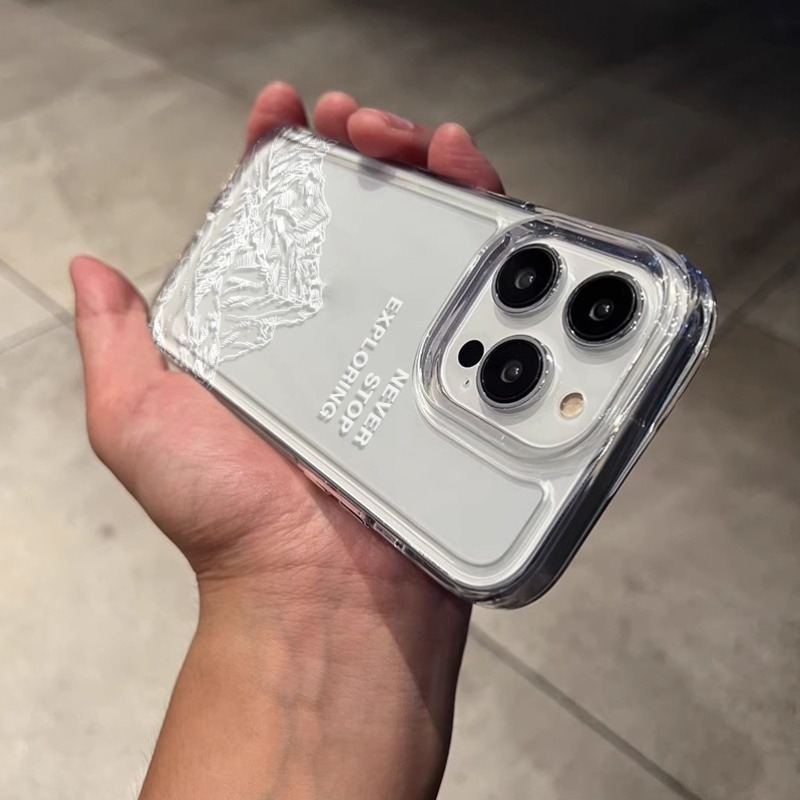 Never Exploring Mountain Line  - Phone Cases For Iphone 16 review and price