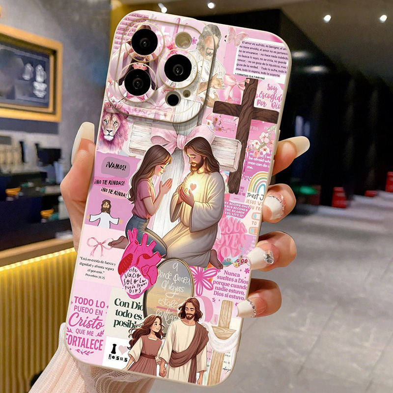 Religious Colorful Painted Jes - Phone Cases Iphone 13 review and price