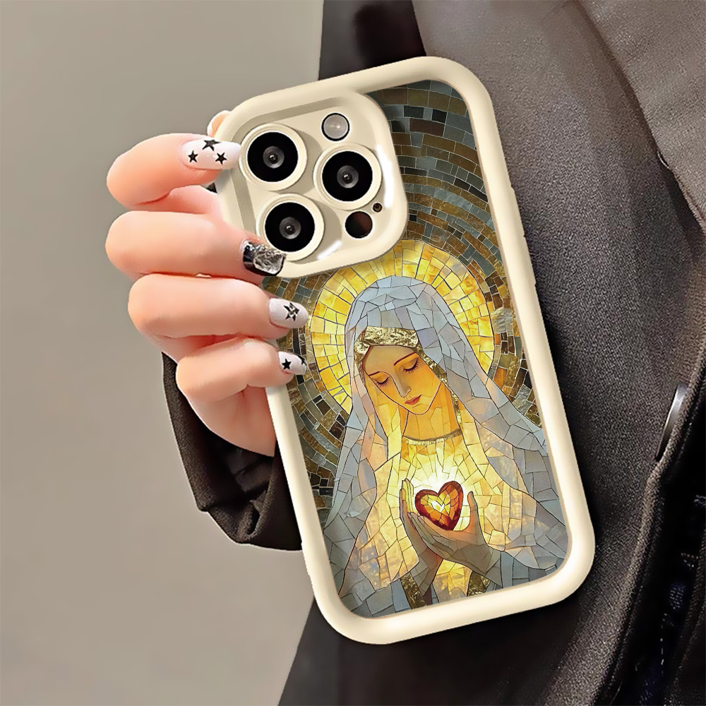 Retro Church Stained Glass Sty - Phone Cases For Iphone 16 review and price