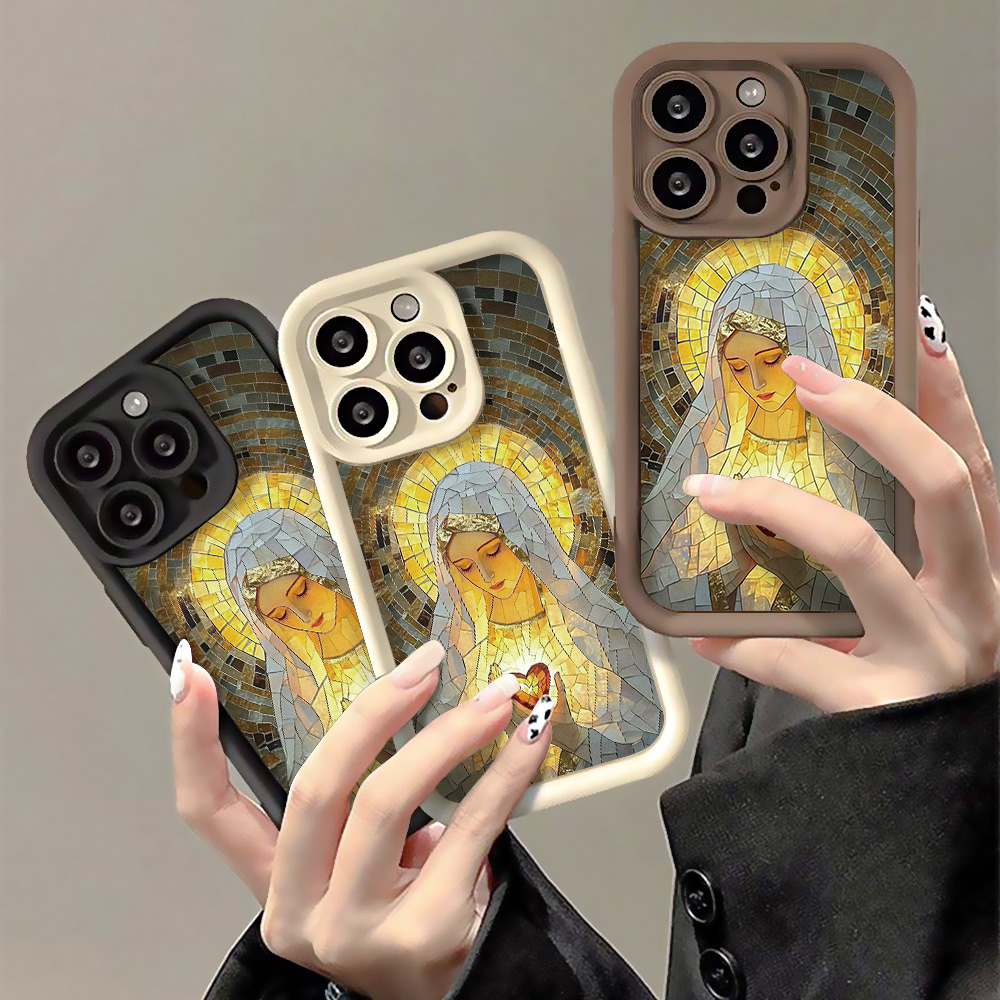 Retro Church Stained Glass Sty - Phone Cases For Iphone 16 review and price