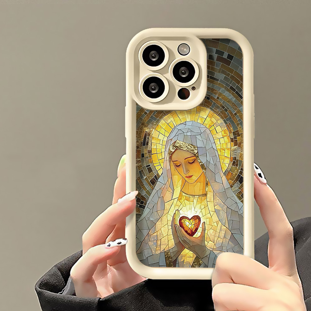 Retro Church Stained Glass Sty - Phone Cases For Iphone 16 review and price
