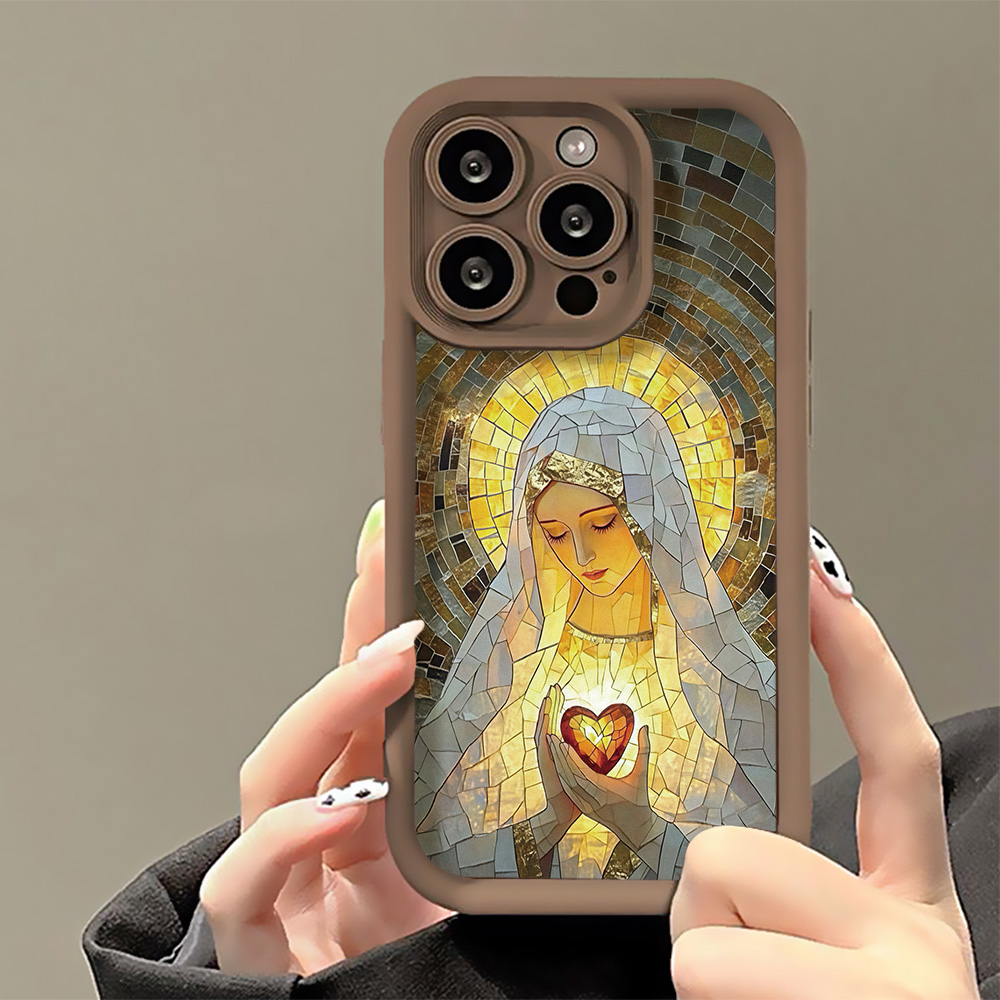 Retro Church Stained Glass Sty - Phone Cases For Iphone 16 review and price