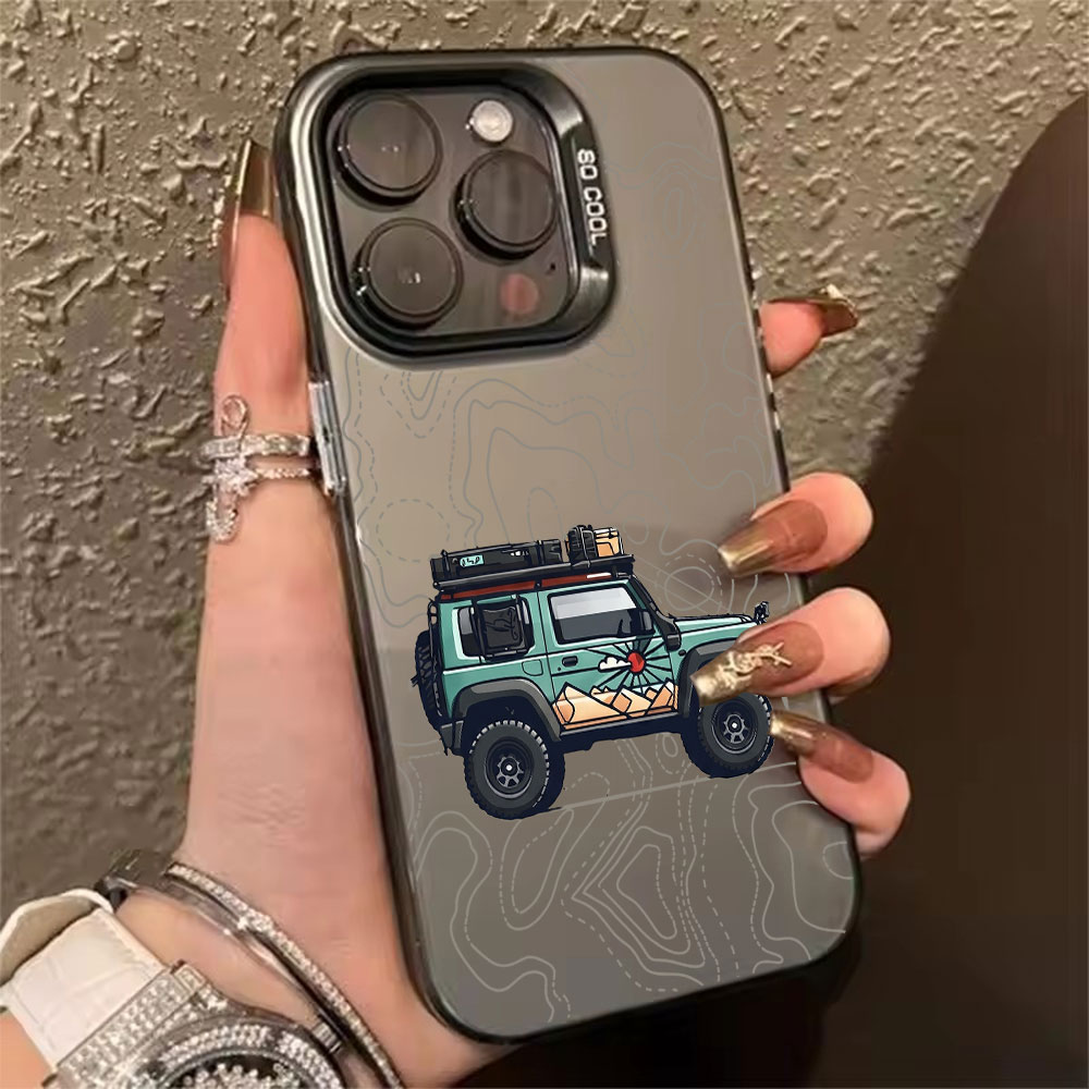 Simple Car Pattern Phone Case  - Phone Cases Xr Iphone review and price