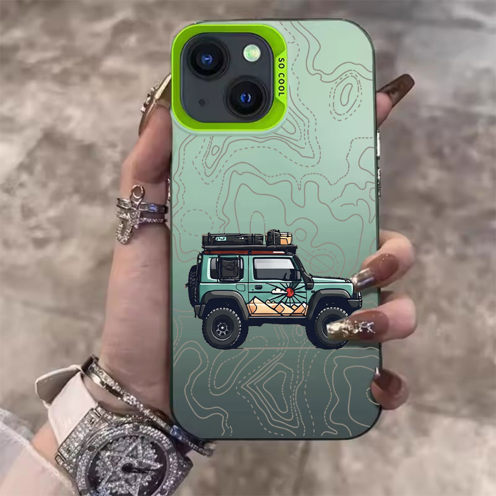 Simple Car Pattern Phone Case  - Phone Cases Xr Iphone review and price